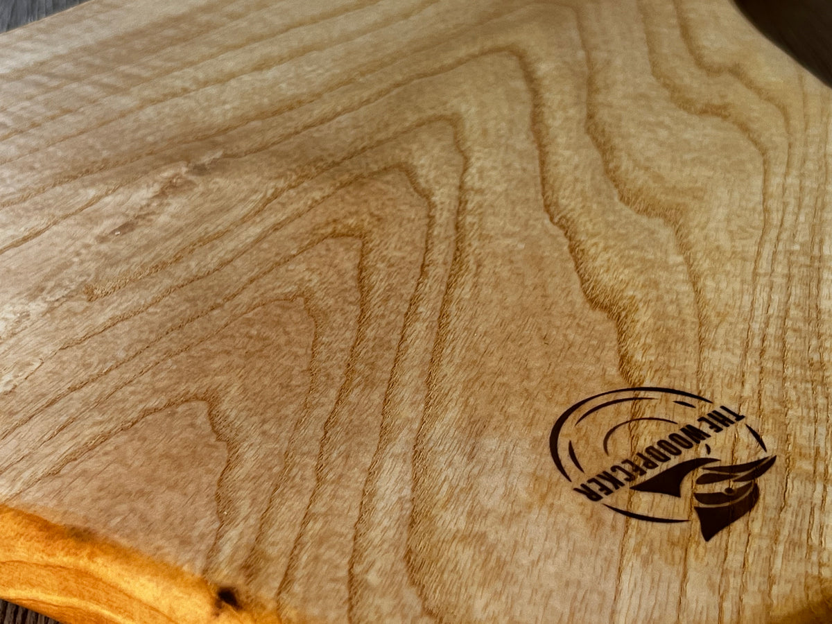 Tabla de cocina de madera de fresno
