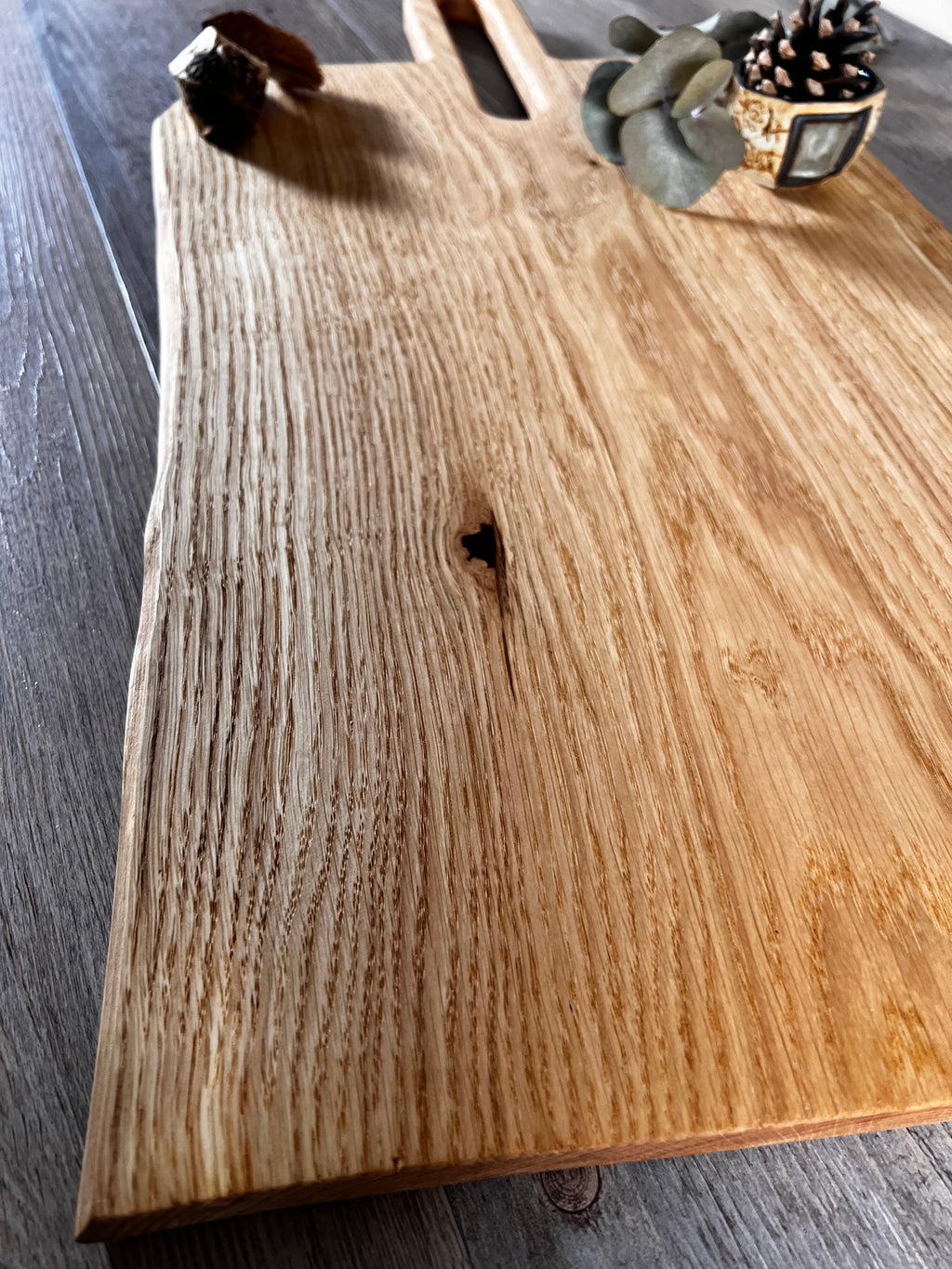 Tabla de cocina de madera de roble francés