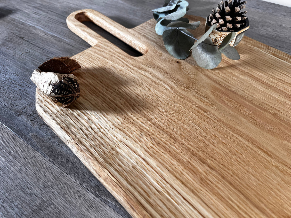 Tabla de cocina de madera de roble francés