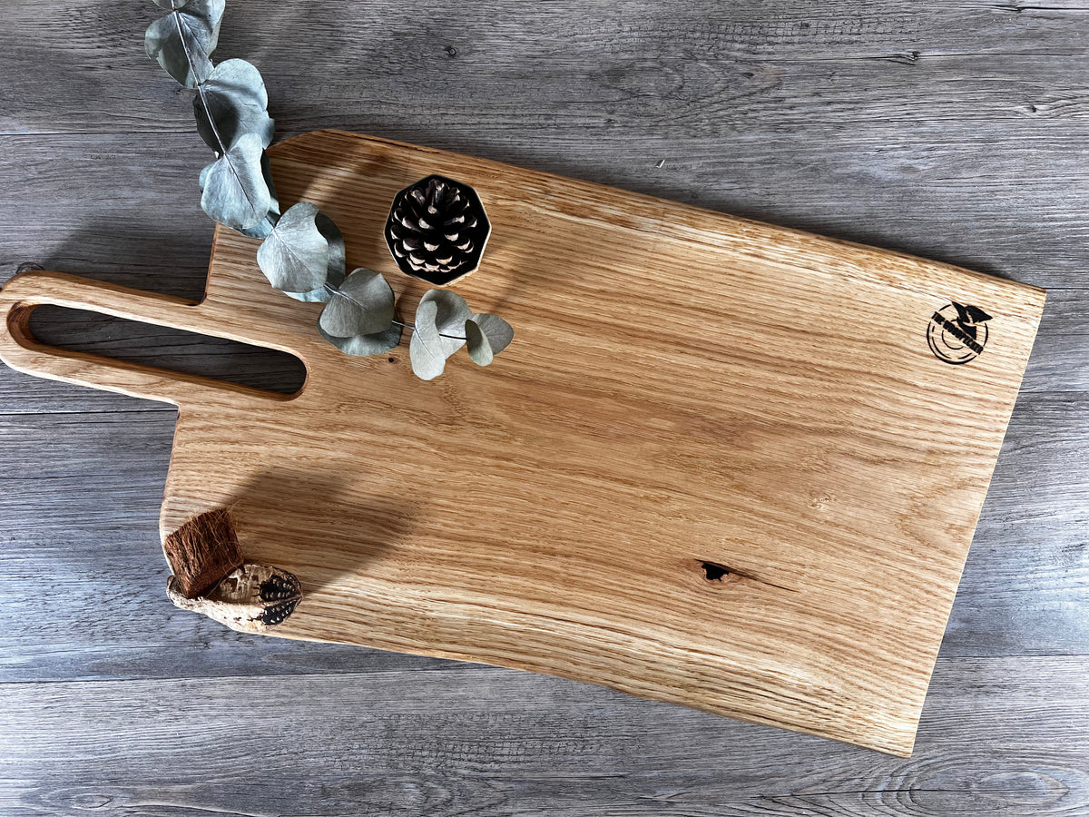 Tabla de cocina de madera de roble francés
