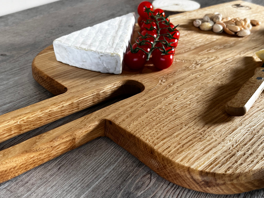 Tabla de cocina de madera de roble francés