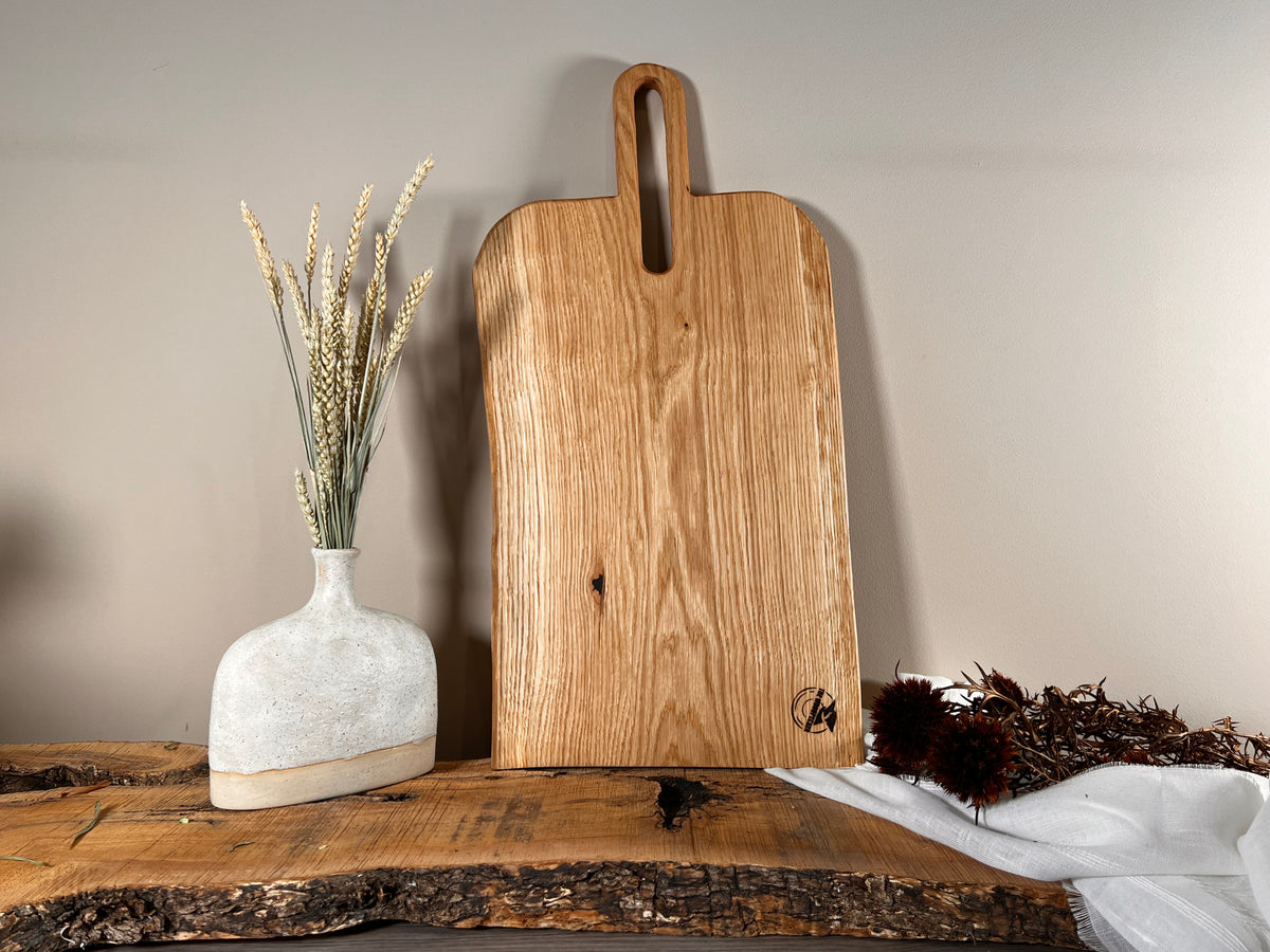 Tabla de cocina de madera de roble francés
